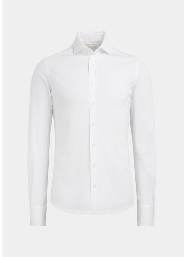 Shop The White Knitted Shirt