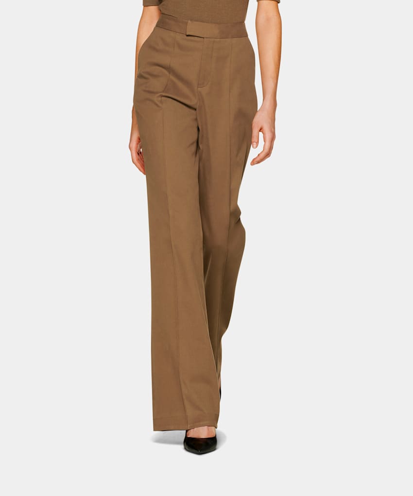 tobacco trousers