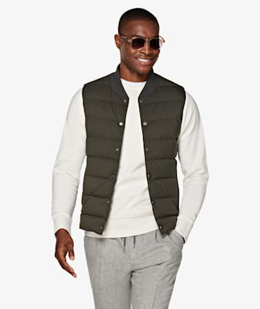 Green Padded Vest