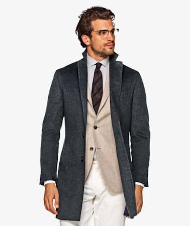 Dark Grey Overcoat