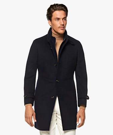Navy Overcoat