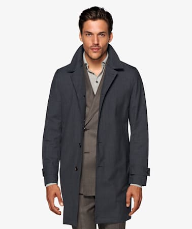 Grey Raincoat