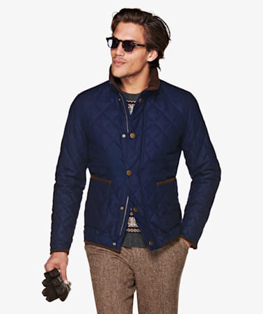 Jort Blue Padded Jacket