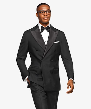 Havana Black Tuxedo Suit