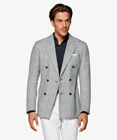 Havana Grey Check Jacket