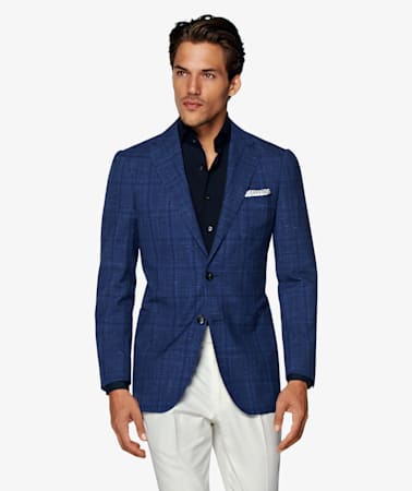 Blue Check Havana Jacket