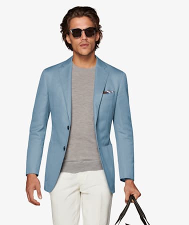 Havana Light Blue Jacket