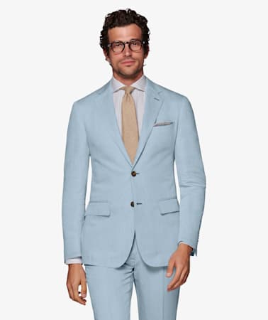 Light Blue Havana Jacket