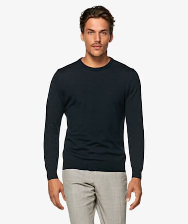 Blue Crewneck