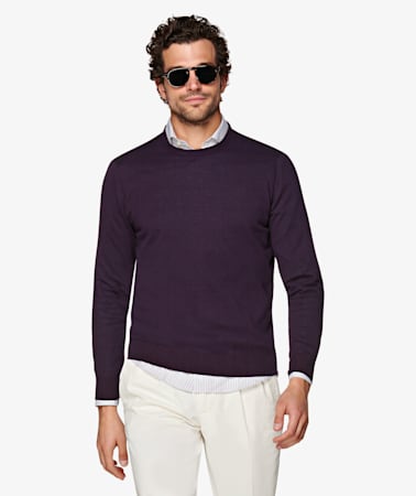 Purple Crewneck