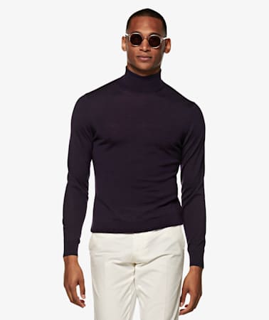 Purple Turtleneck