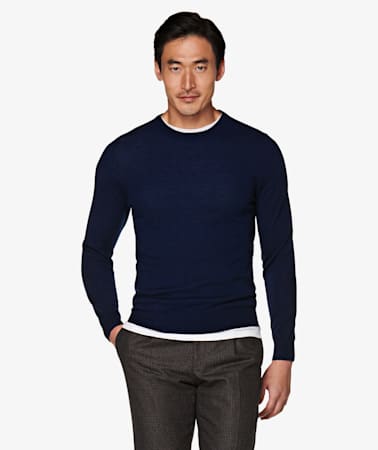 Navy Crewneck