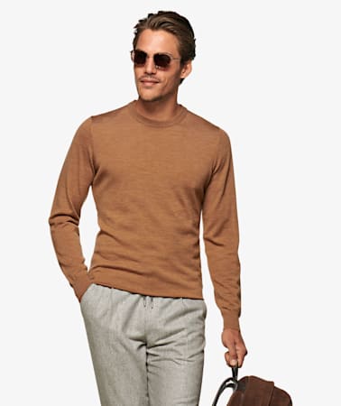 Camel Crewneck
