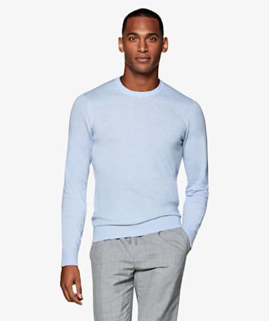 Light Blue Crewneck