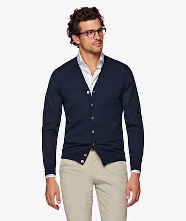Blue Cardigan