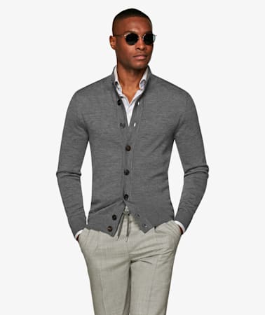 Dark Grey Cardigan