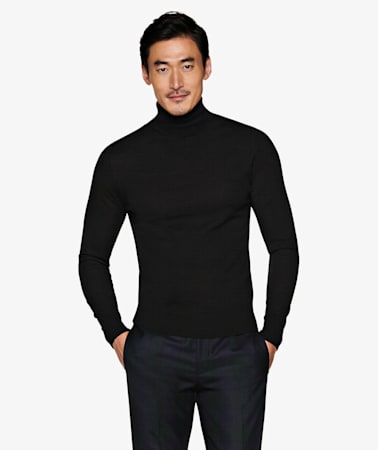 Black Turtleneck