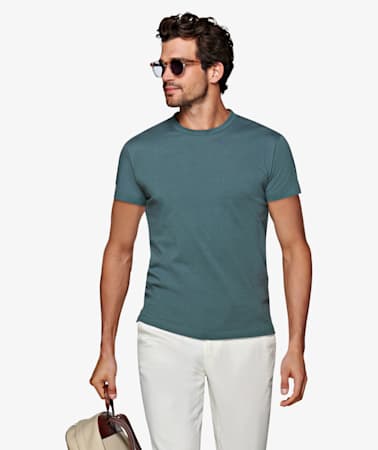 Mint Green Crewneck T-shirt
