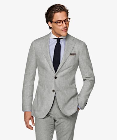 Havana Light Grey Suit