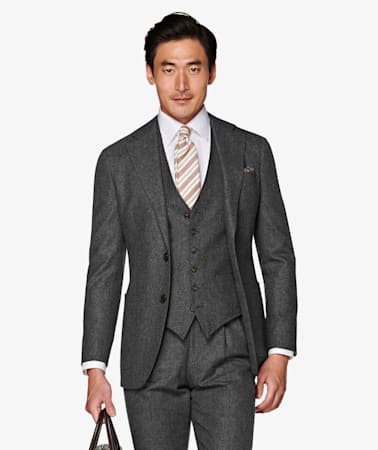 Havana Dark Grey Suit