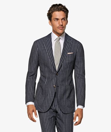 Havana Navy Stripe Suit