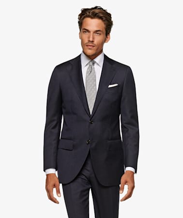 Lazio Navy Pinstripe Suit
