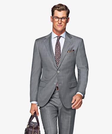 Napoli Light Grey Suit