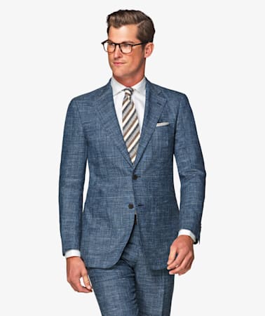 Havana Mid Blue Check