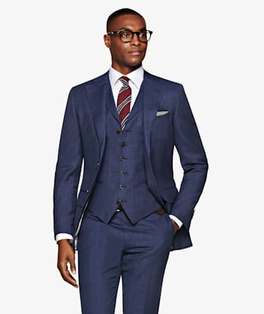 Lazio Mid Blue Suit