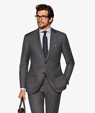 Lazio Dark Grey Suit