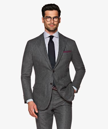 Havana Dark Grey Suit