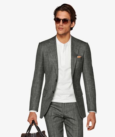 Dark Green Lazio Suit