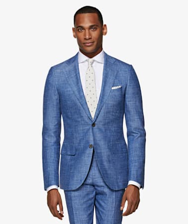 Lazio Mid Blue Suit
