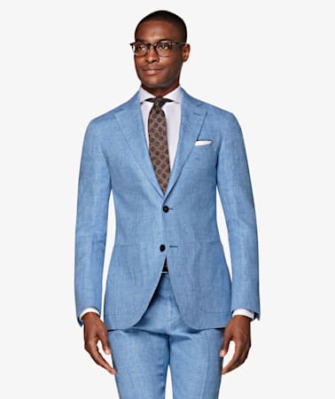 Havana Light Blue Suit