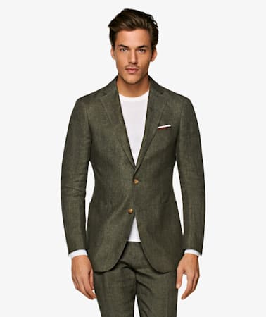 Havana Dark Green Suit