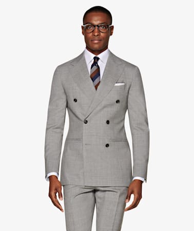 Havana Light Grey Suit