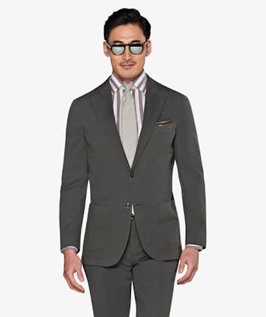 Havana Dark Green Suit