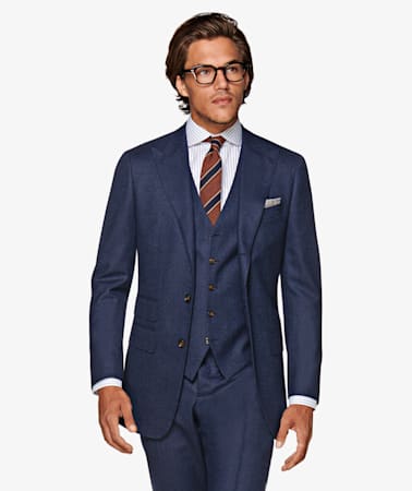Washington Blue Bird's Eye Suit