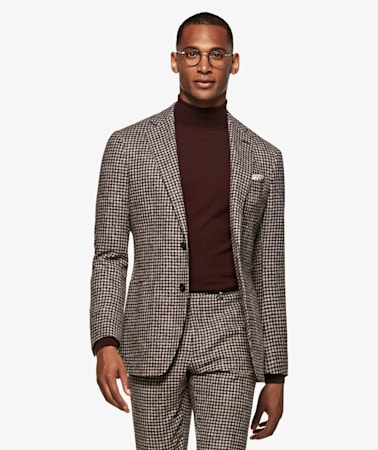 Havana Red Check Suit