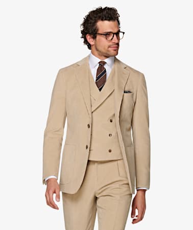 Havana Light Brown Suit