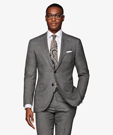 La Spalla Mid Grey Suit