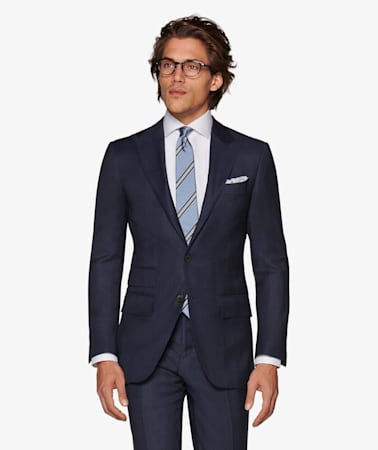Washington Navy Check Suit