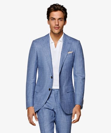 Lazio Light Blue Suit