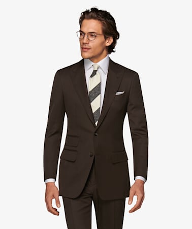 Washington Dark Brown Suit
