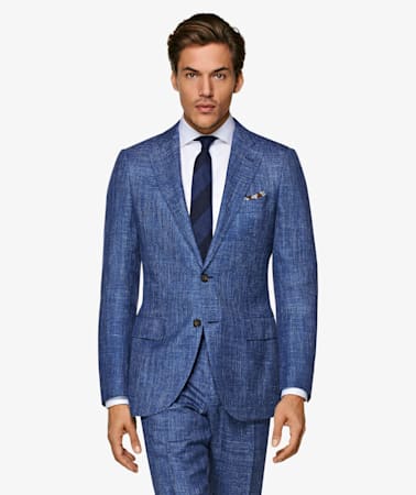 Lazio Mid Blue Suit