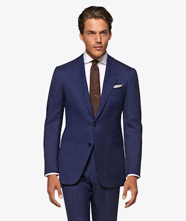 Mid Blue Havana Suit