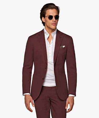 Havana Burgundy Suit