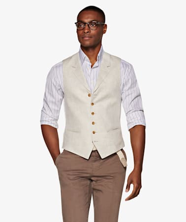 Light Brown Waistcoat