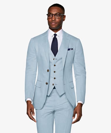 Light Blue Waistcoat