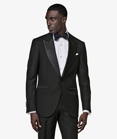 Lazio Black Tuxedo Suit